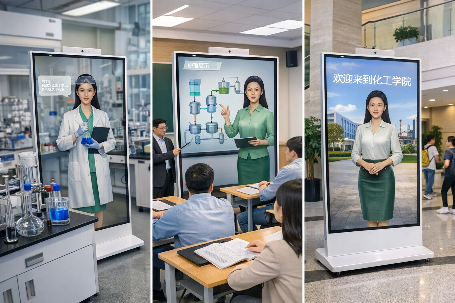 化工 AI 智能教學機器人