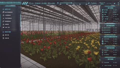 農(nóng)業(yè)數(shù)字孿生（花卉園藝場(chǎng)景）